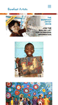 Mobile Screenshot of barefootartists.org